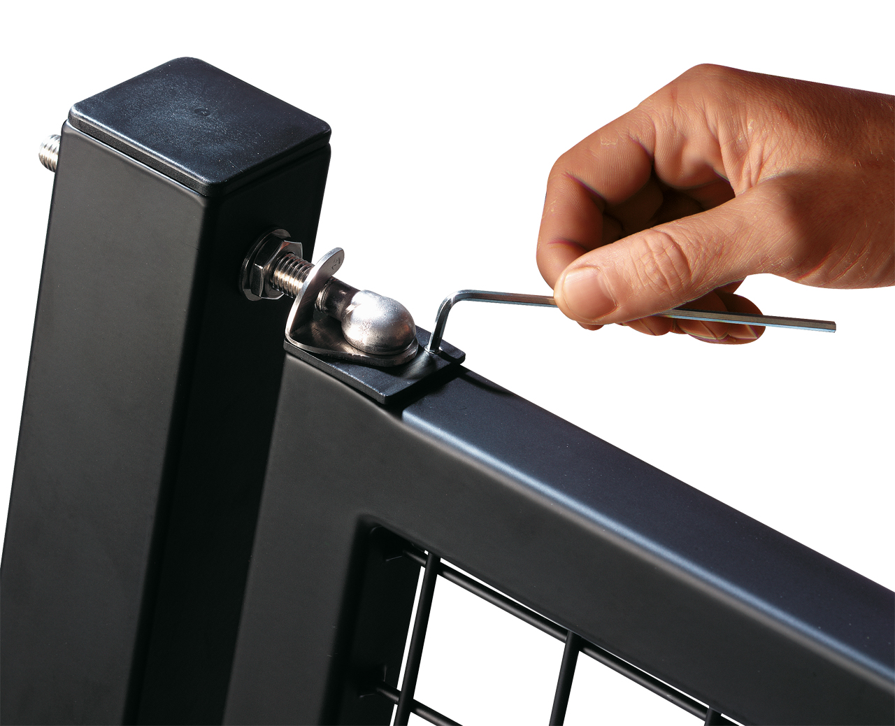 LOCINOX SWING40-130 eņģes spēka regulēšana