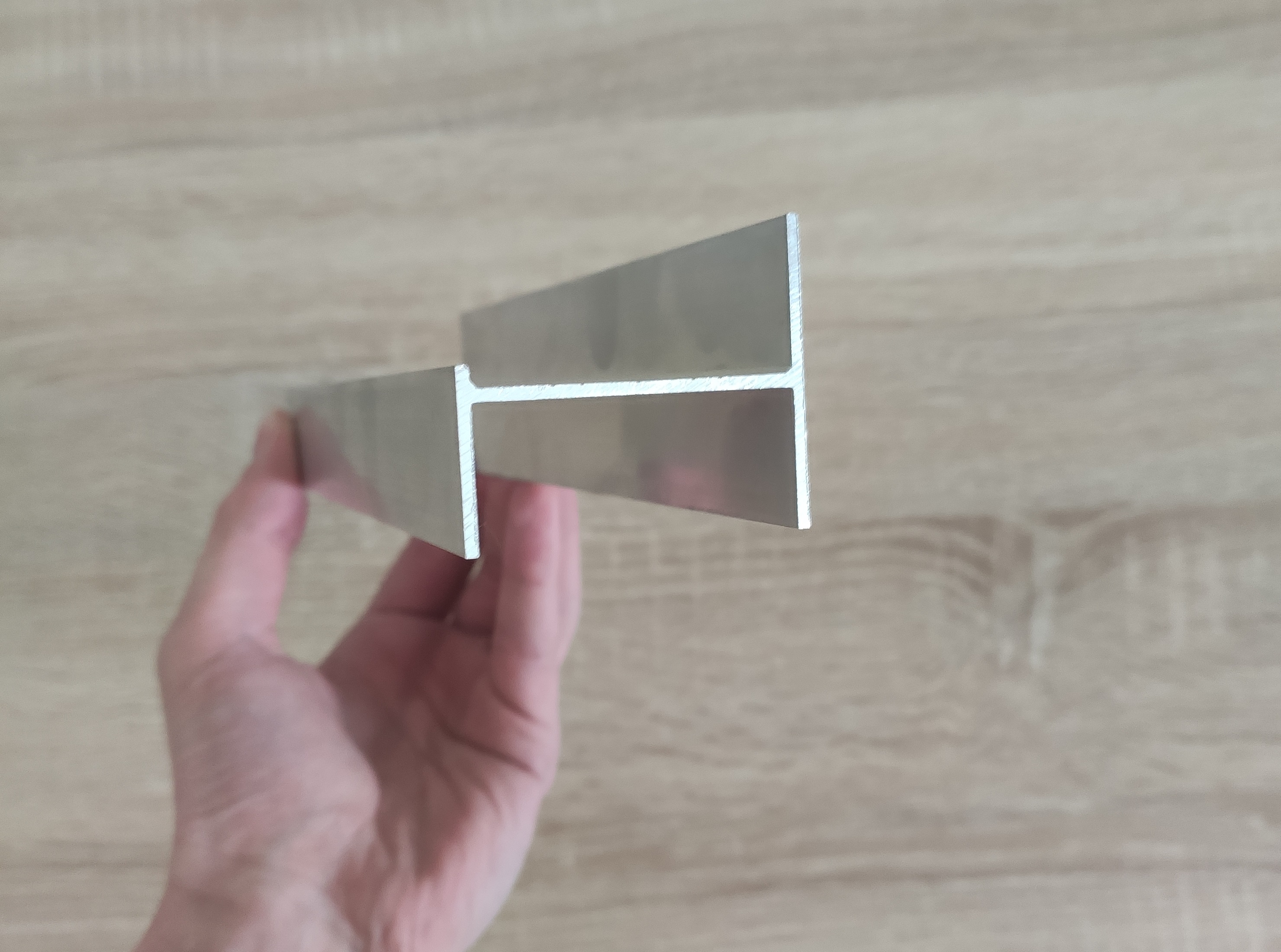 U profils, platums 50 mm