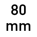 Ritenīši ar Ø 80mm