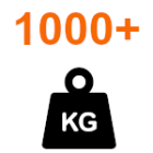 Vārtu svars virs 1000 kg