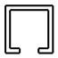 C profils 83x79x11mm