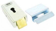 NICE PLA10 elektriskās slēdzenes korpuss un atduras elements NICE PLA10 elektriskās slēdzenes korpuss un atduras elements