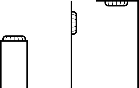 NICE WLT bākuguns un apgaismojuma uzstādīšanas piemēri