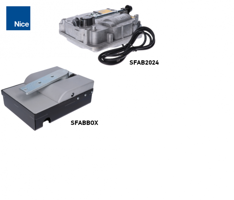 Motors SFAB2024 ar pamatu kārbu SFABBOX